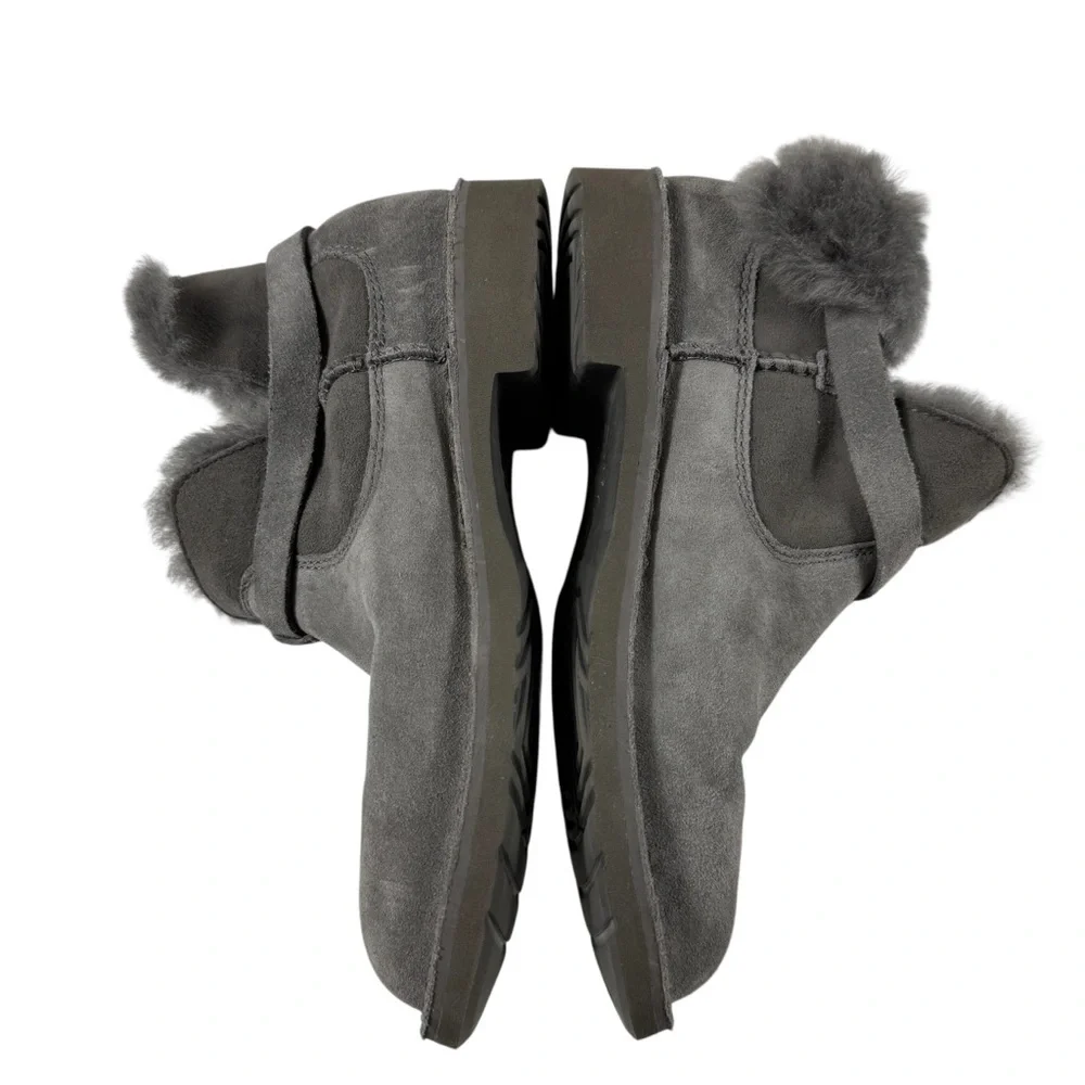 UGG Elisa Suede Sheepskin lined booties, 7
